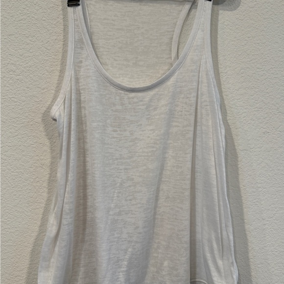 Armani Exchange Women’s White Sleeveless Top – Size Large - Picture 1 of 9
